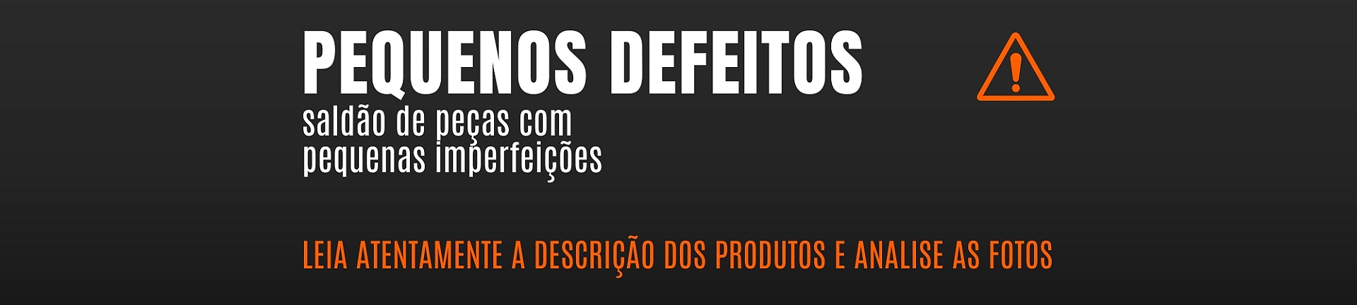 Pequenos Defeitos