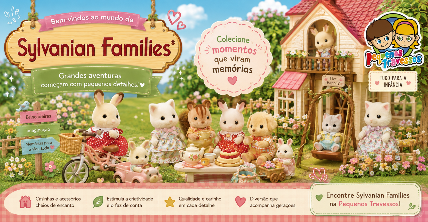 Ano Novo 2026 Sylvanian Families
