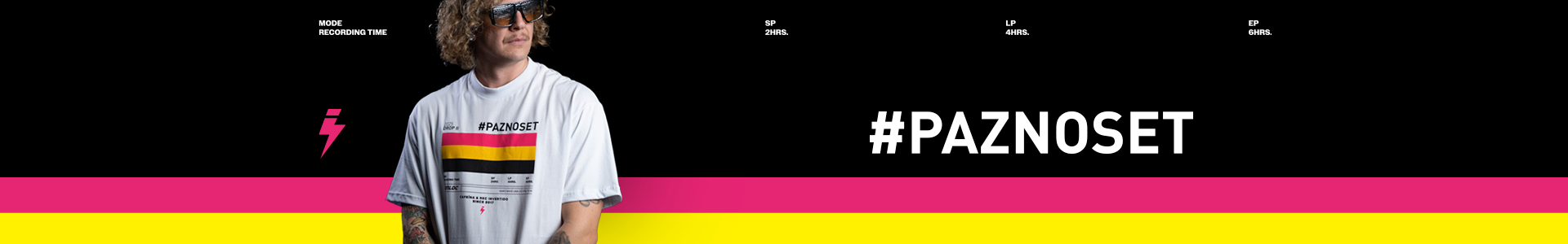 Camiseta Oversize #Paznoset DROP II