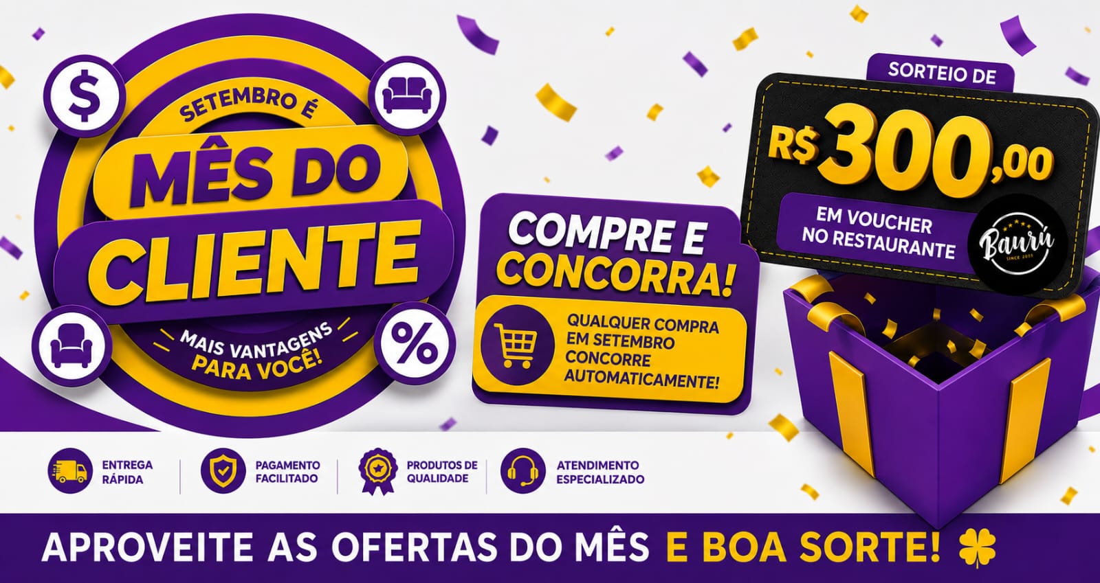 MÊS DO CLIENTE