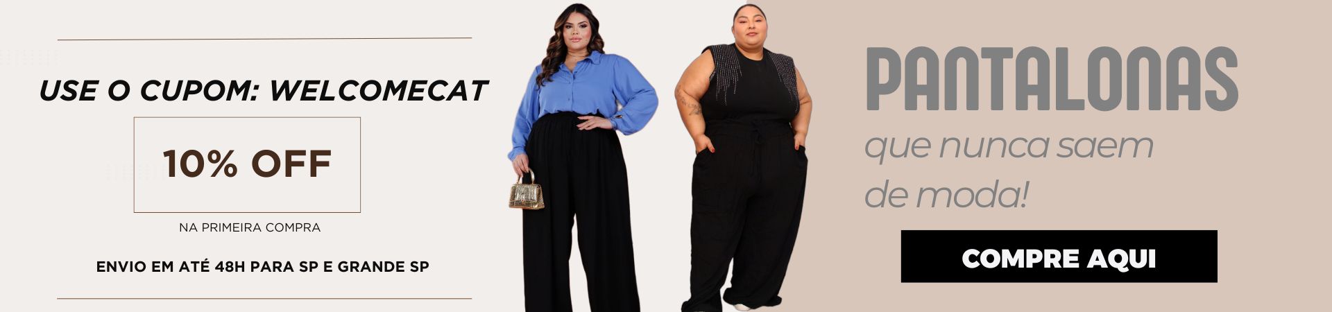 pantalonas plus size