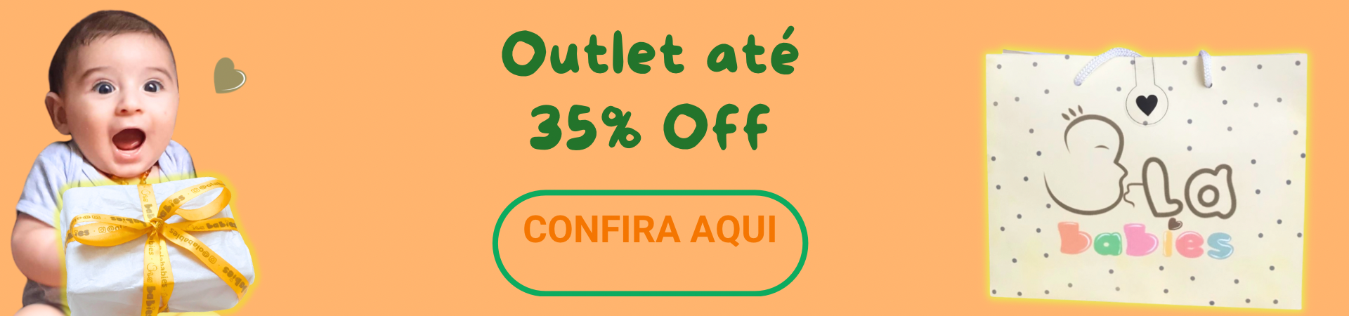 Outlet 35% Olababies moda infantil