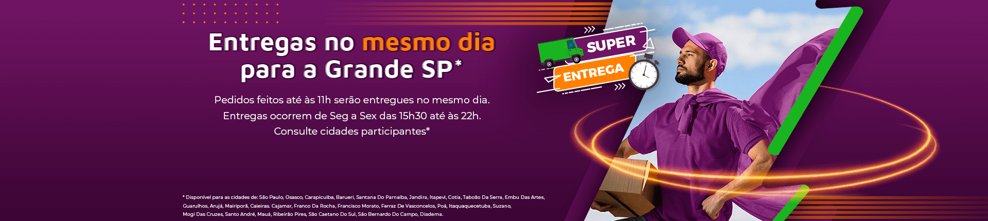 Banner Entrega Rápida