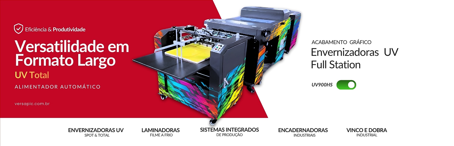 Envernizadoras UV Full Station