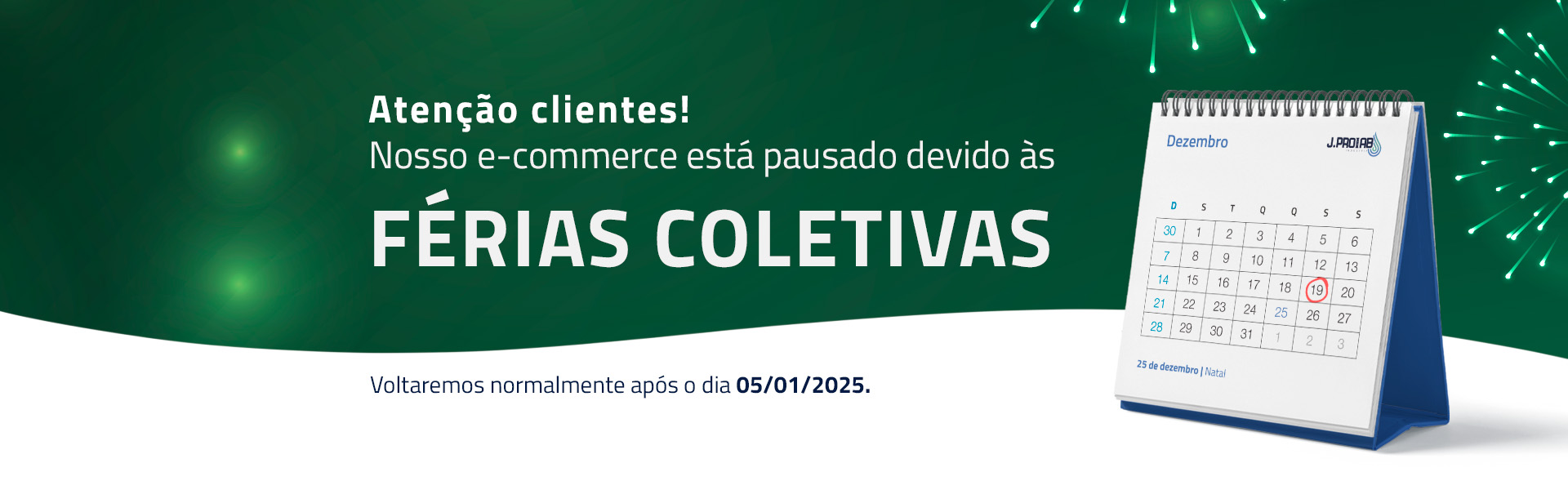 COMUNICADO DE FÉRIAS