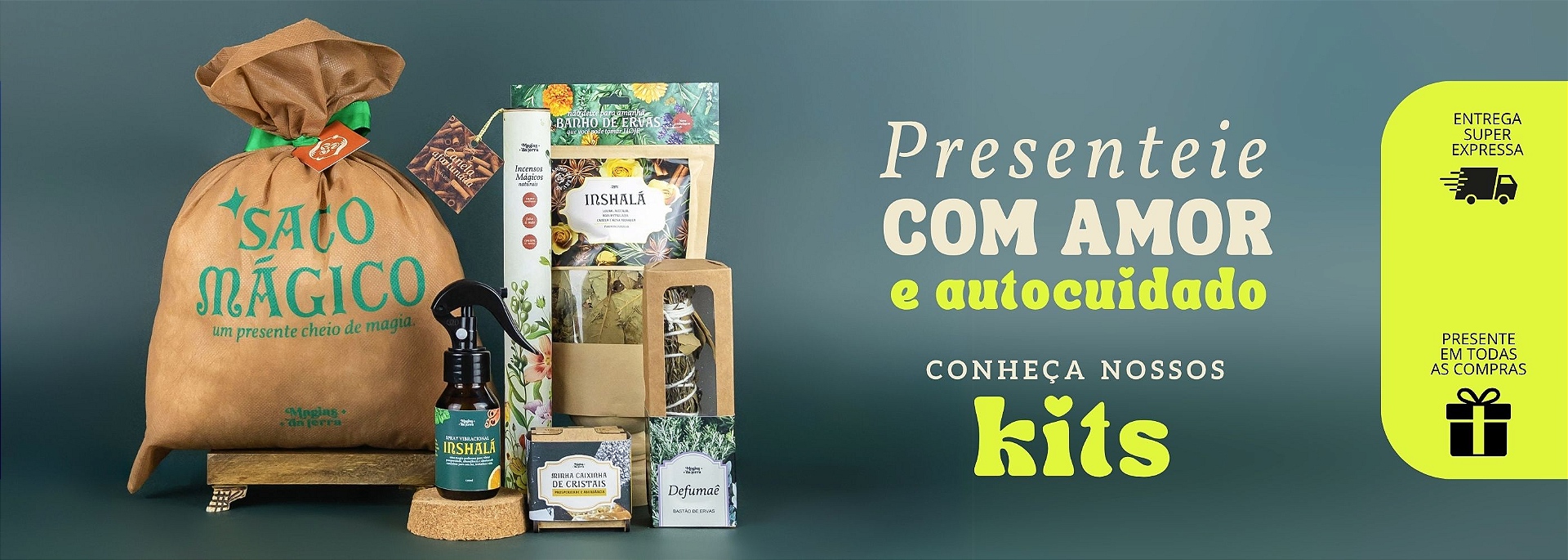 presenteie com nossos kits