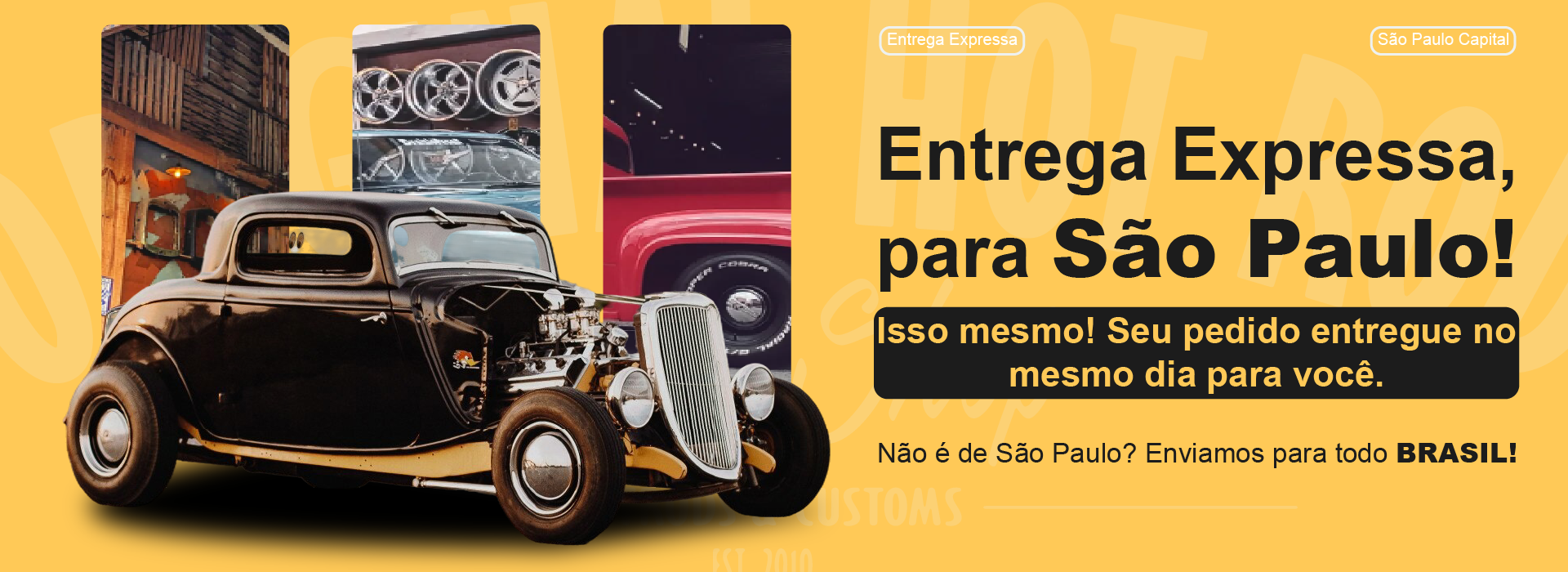 Banner entrega brasil