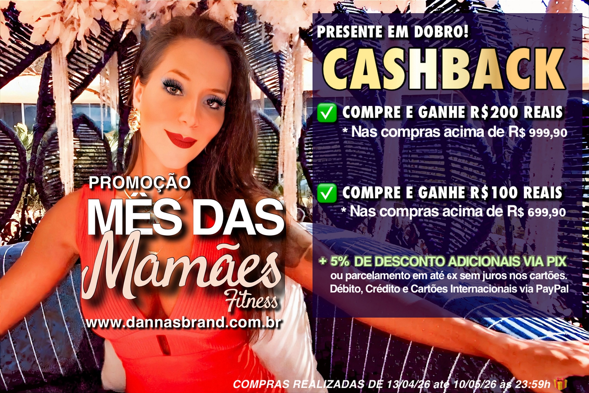 PROMOÇÃO DIA DAS MAES