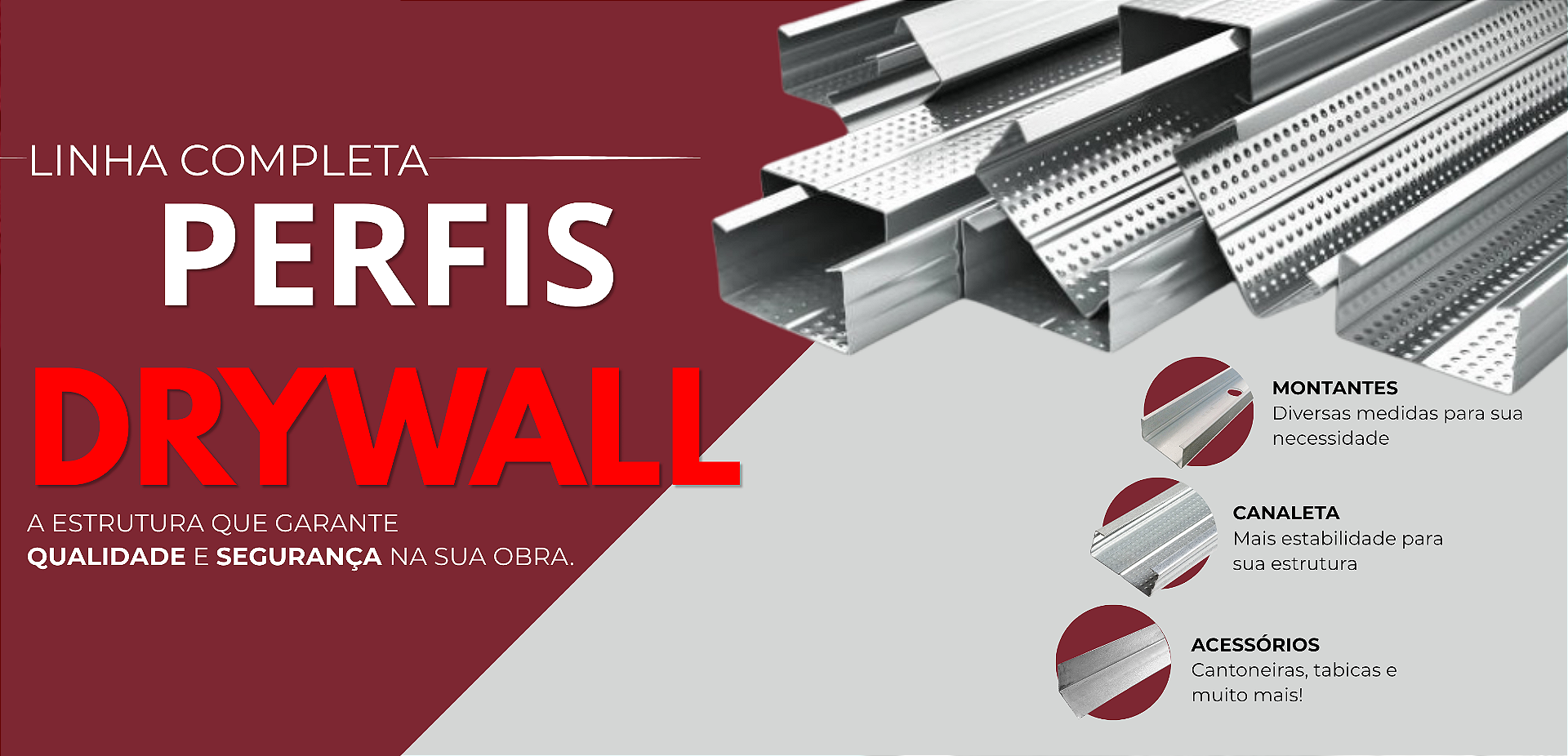Perfis Drywall