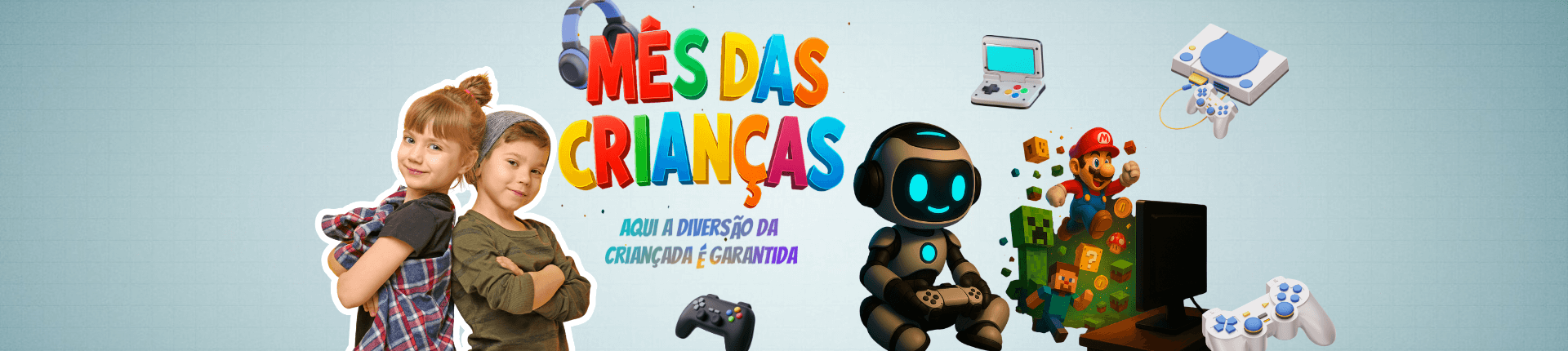 Mês das crianças