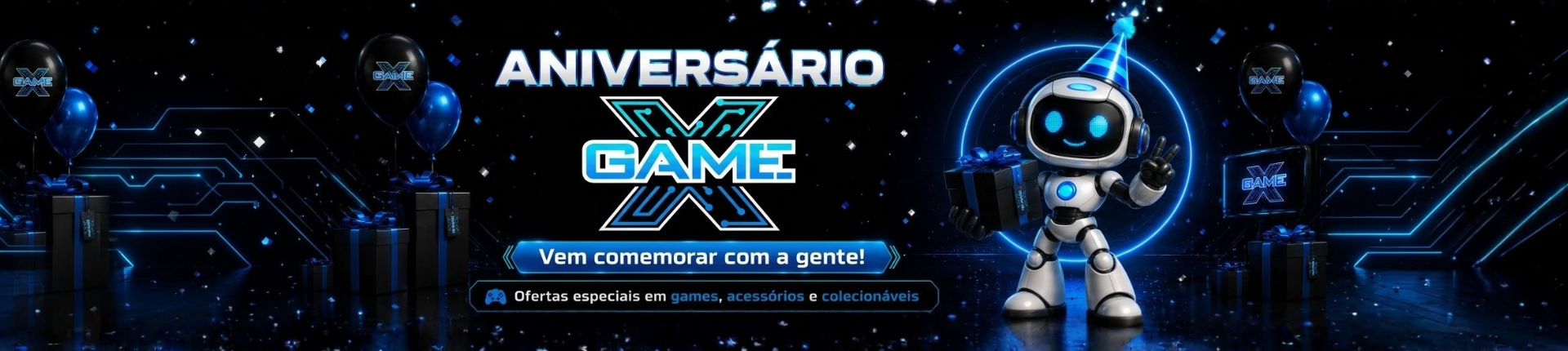 Aniversário Game X