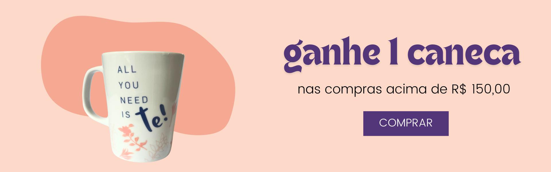 promoção caneca brinde