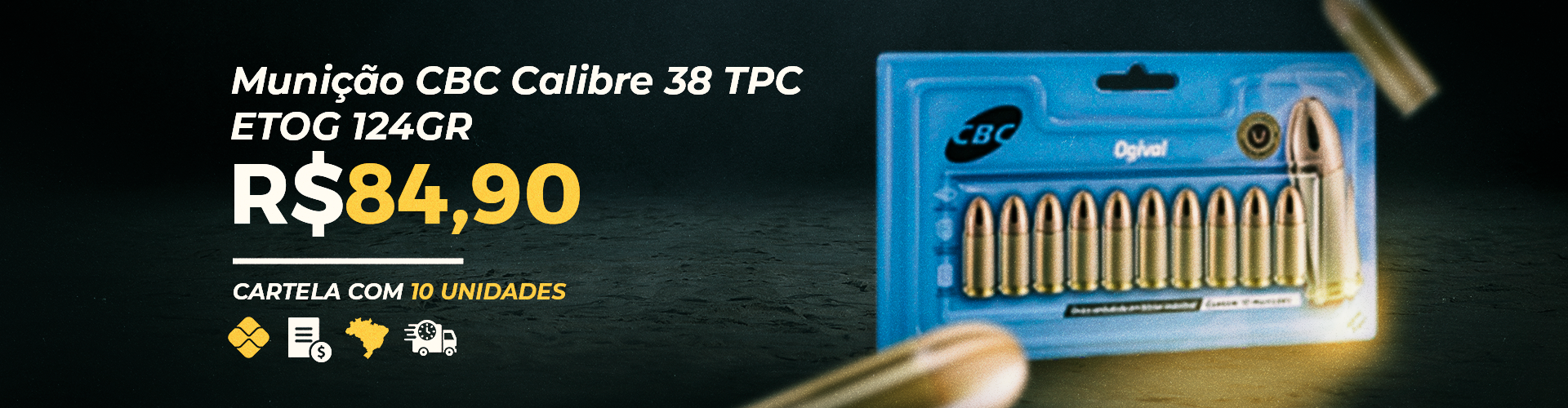 Munição 38TPC (Atualizado)