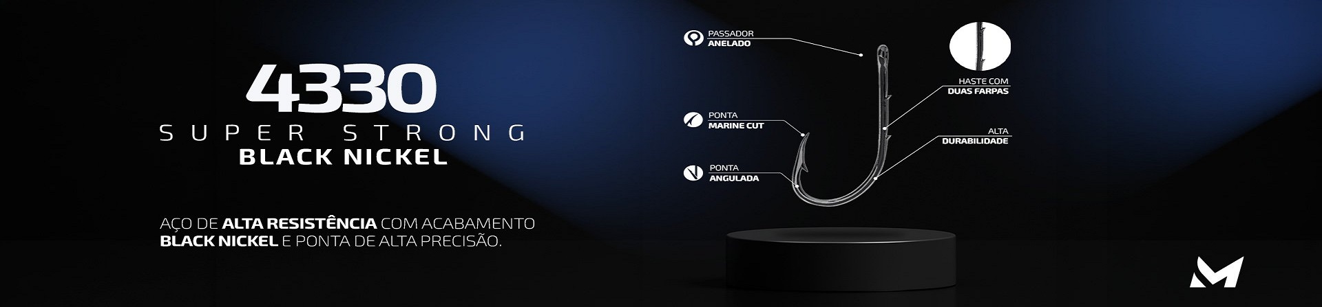 Banner Anzol 4430 Black