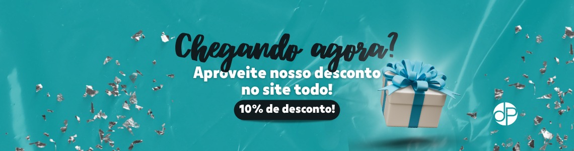 Desconto 10% todo site
