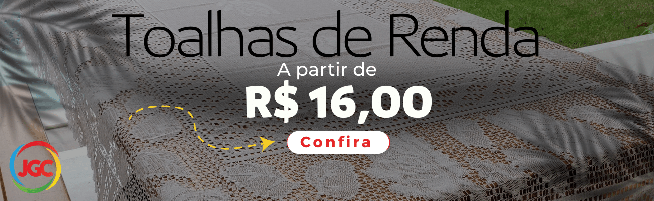 toalhas de renda