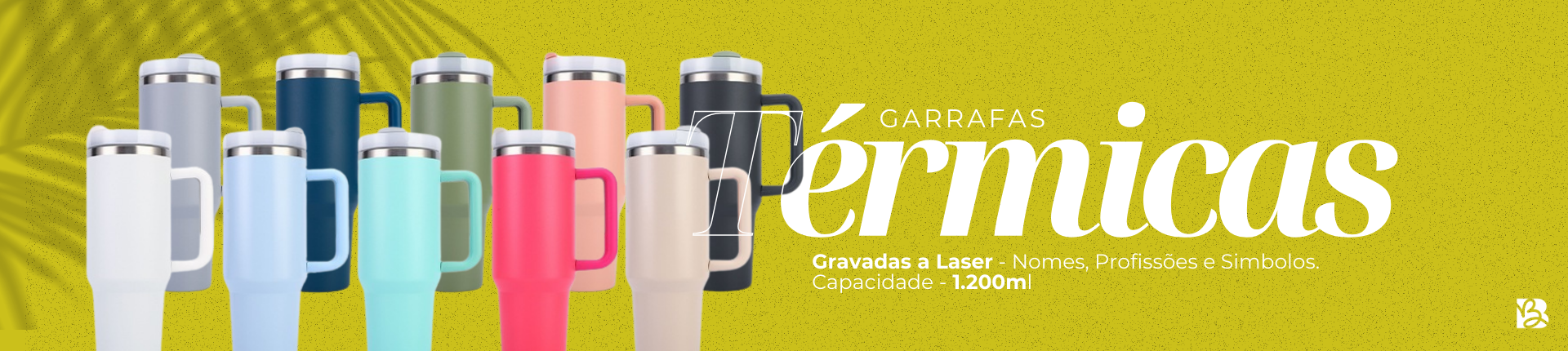 Banner - Garrafas Térmicas