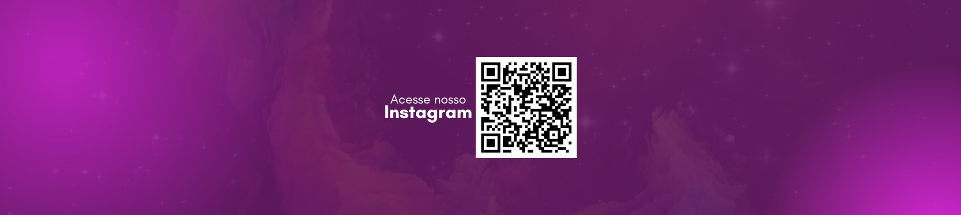 banner qr code insta
