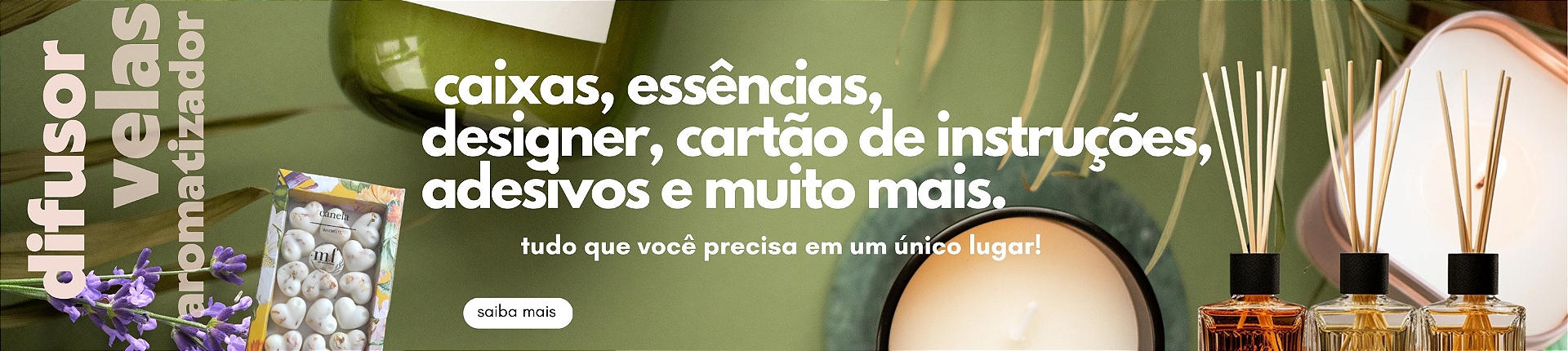essências e velas