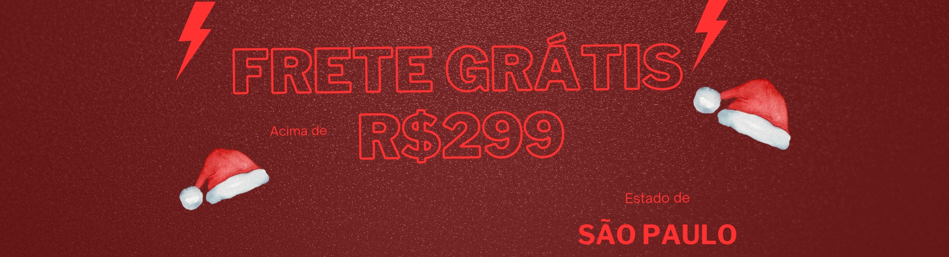 natal frete grátis