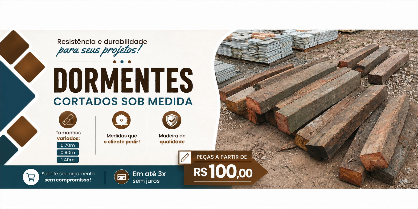 Dormentes Cortados