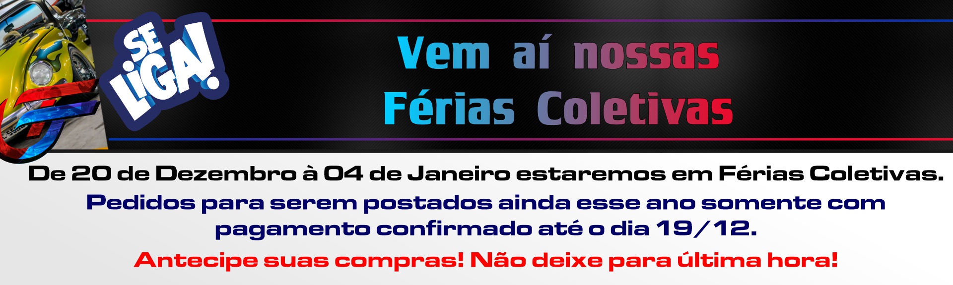 Aviso Férias