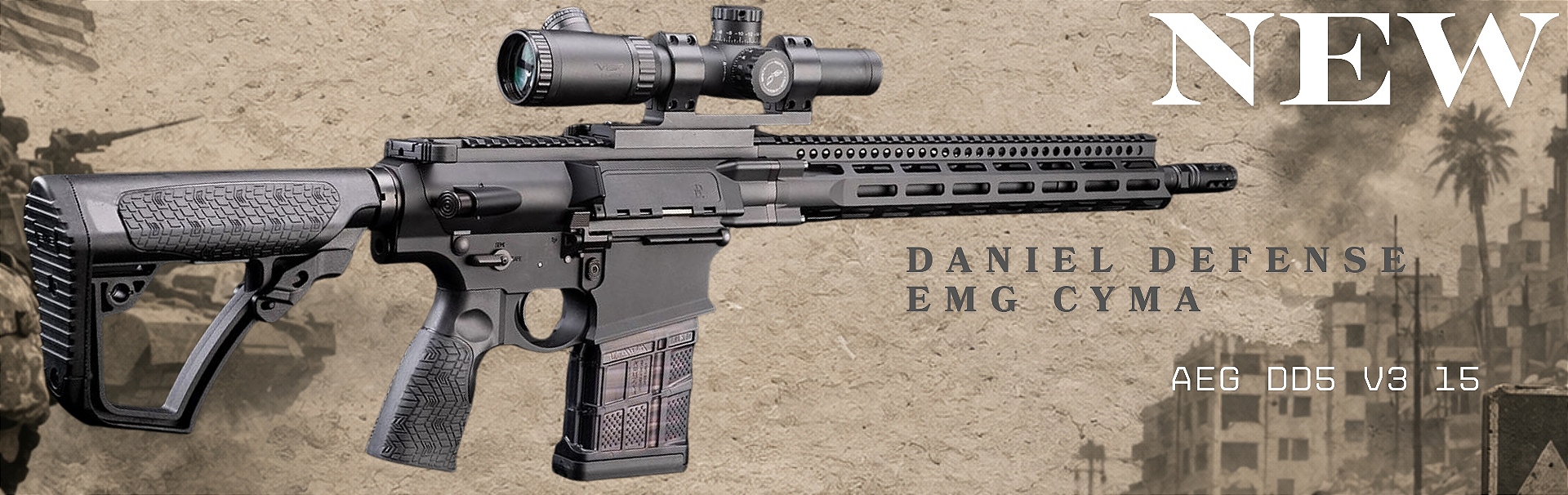 DANIEL DEFENSE EMG CYMA AEG DD5 V3 15