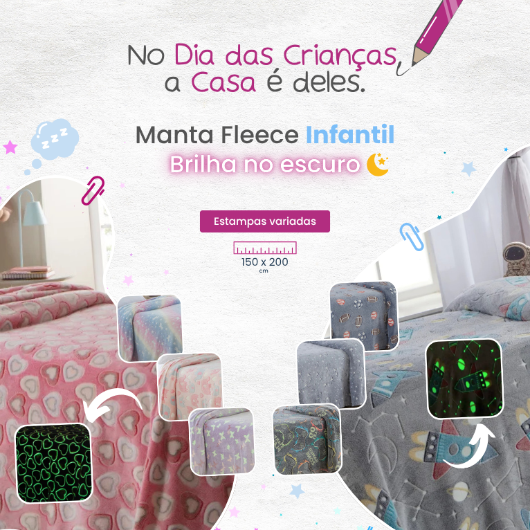 Brilha no escuro - Dia das Crianças mobile