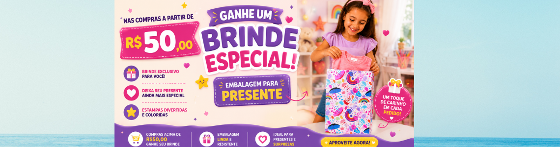 banner brinde presente