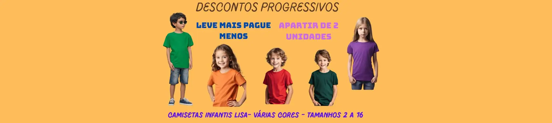 banner camisetas lisas