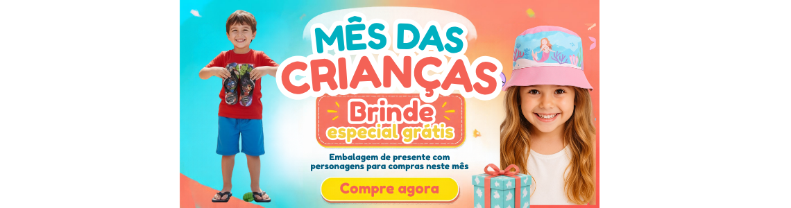 banner mês da criança