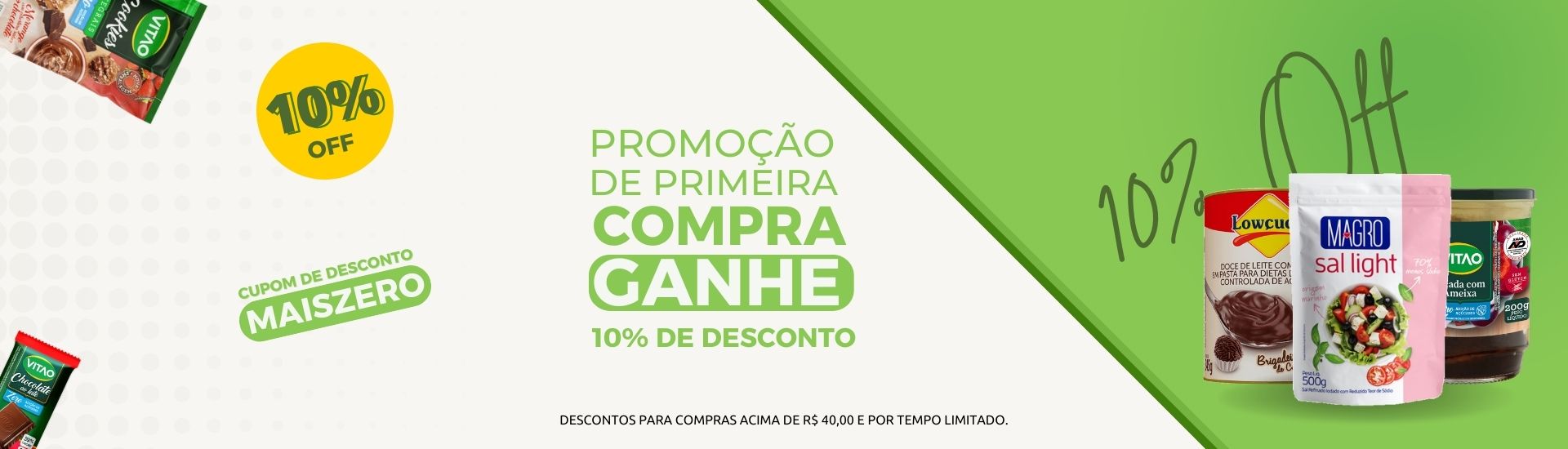 Banner - Promoção 10%