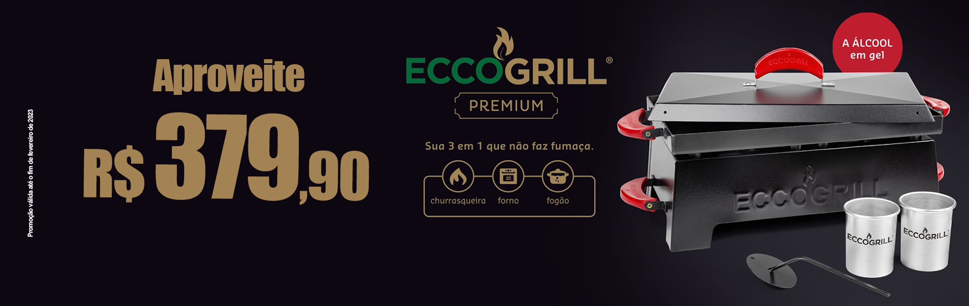 Churrasqueira Eccogrill Premium