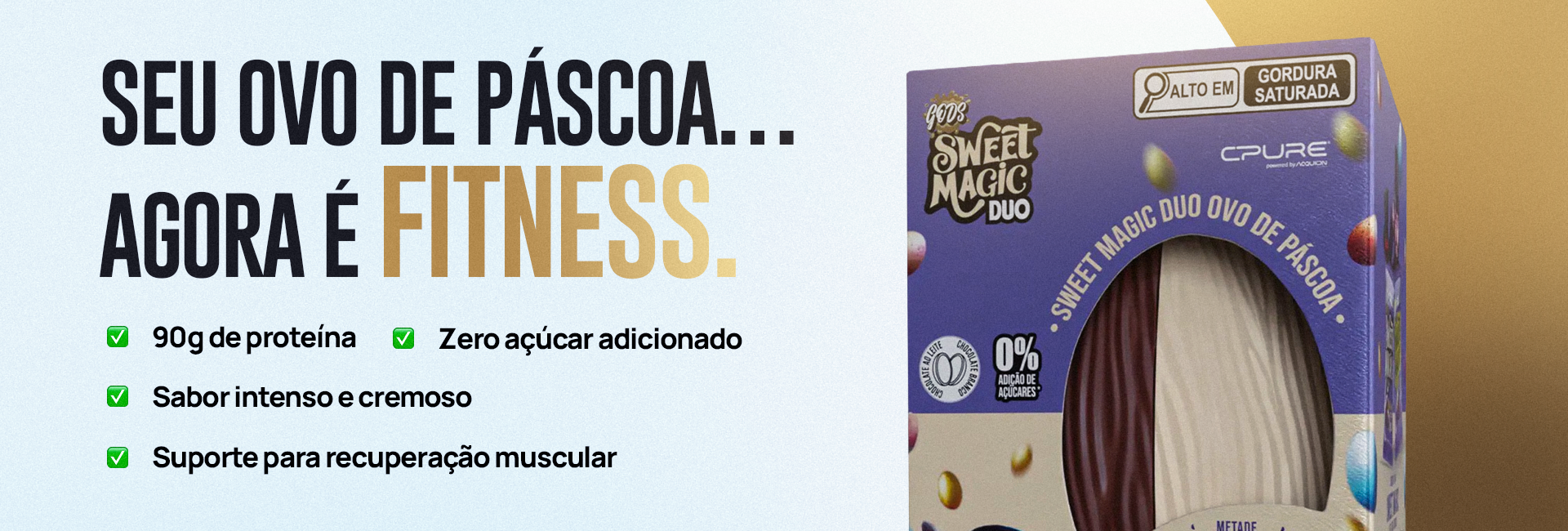 Ovo da pascoa fitness