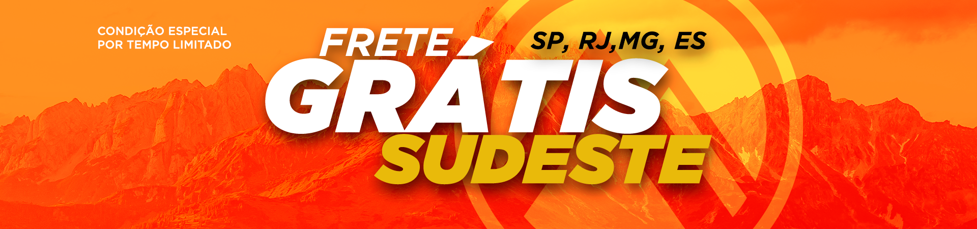Frete Gratis - Sudeste