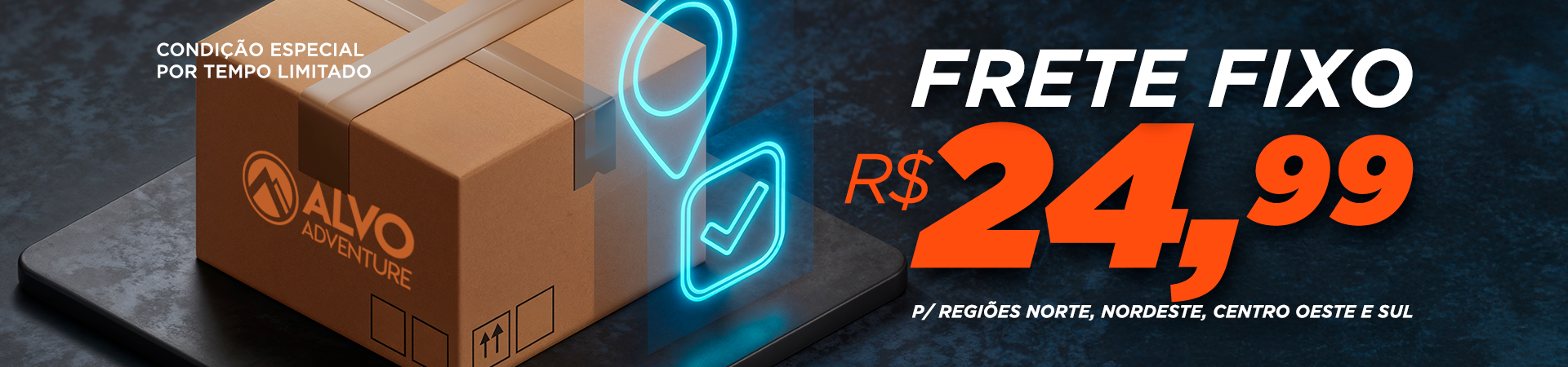 Frete Regiões