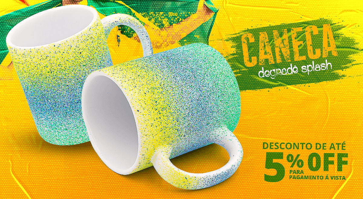 Caneca Splash Brasil mobile