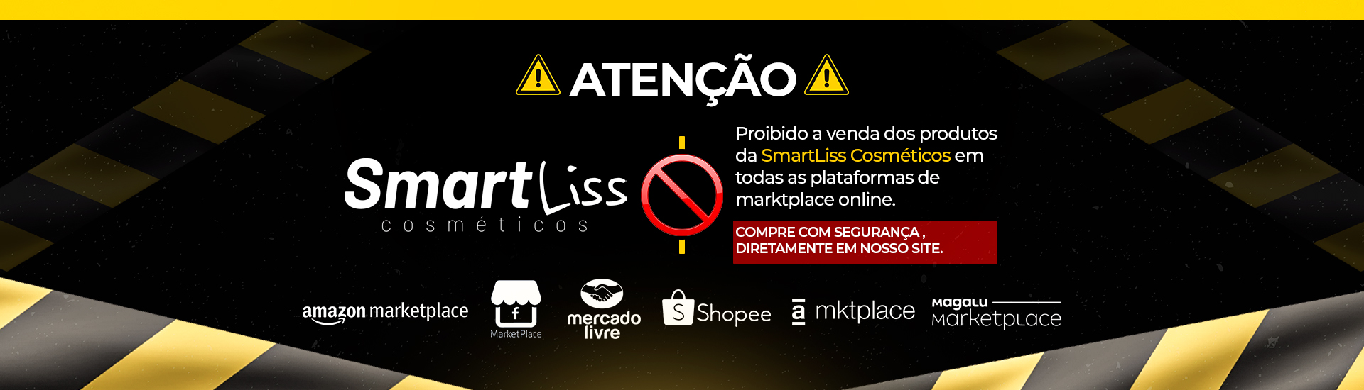 Banner Proibido Vendas