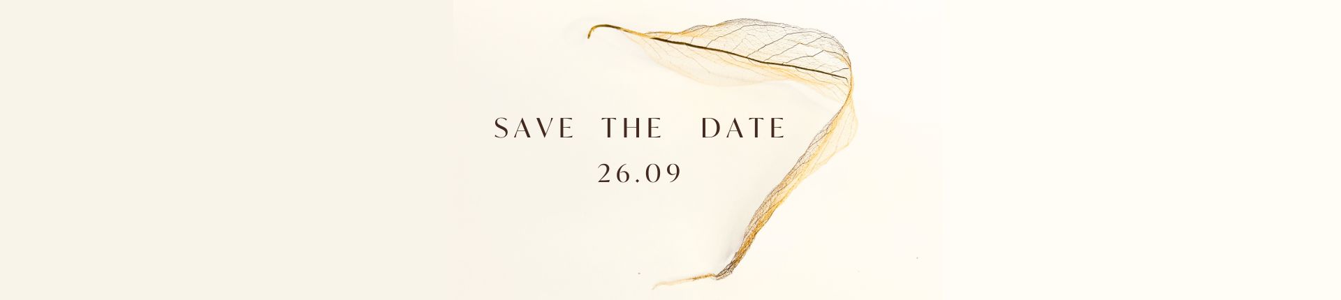 SAVE THE DATE