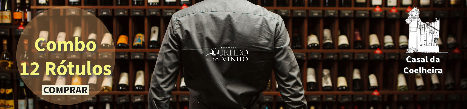 Combo 12 vinhos casal da coelheira