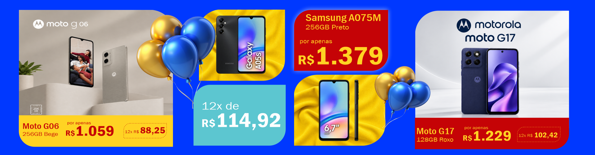 celulares - aniversário 2026