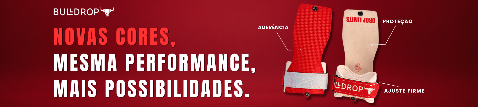 Banner Lançamento Grip Vermelho