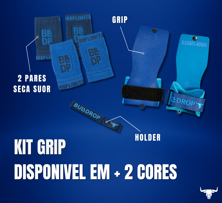Banner Lançamento Kit Grip Azul mobile