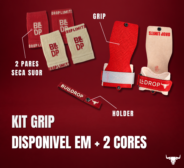 Banner Lançamento Kit Grip Vermelho mobile