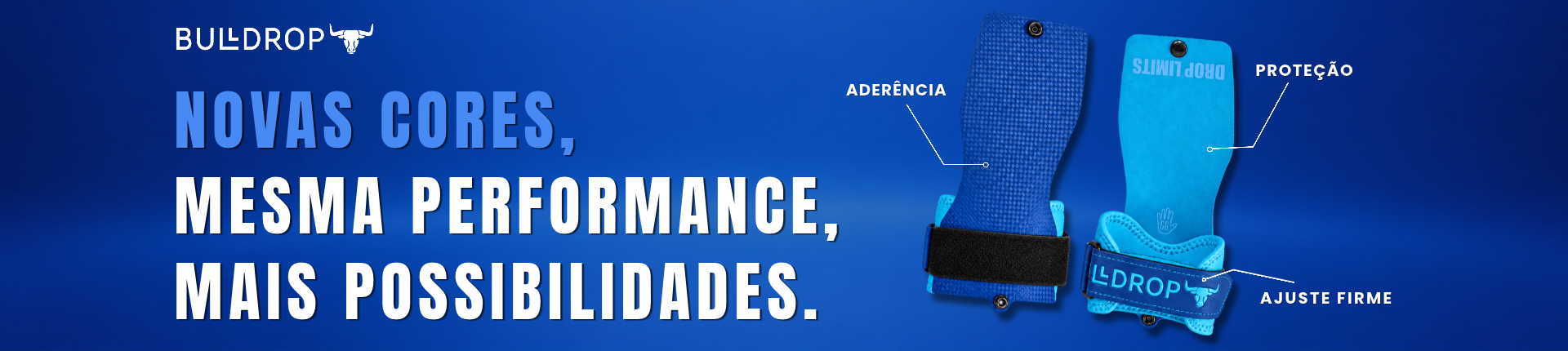 Banner Lançamento Grip Azul