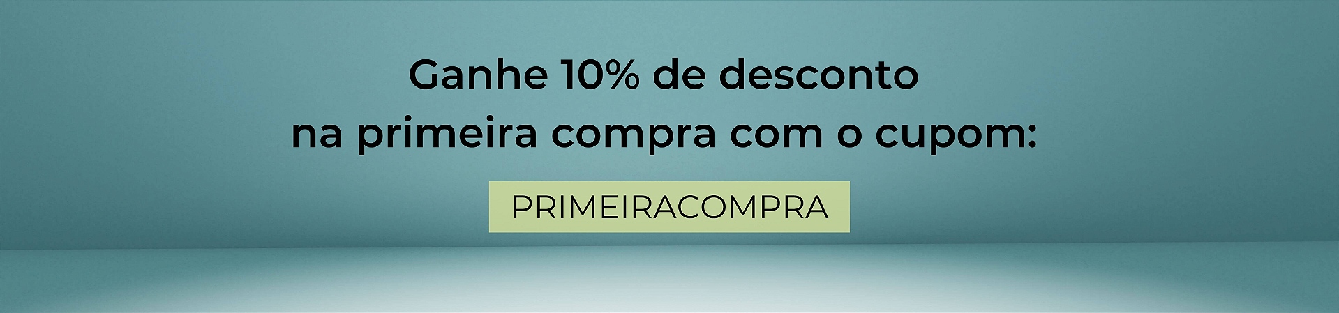 Desconto primeira compra