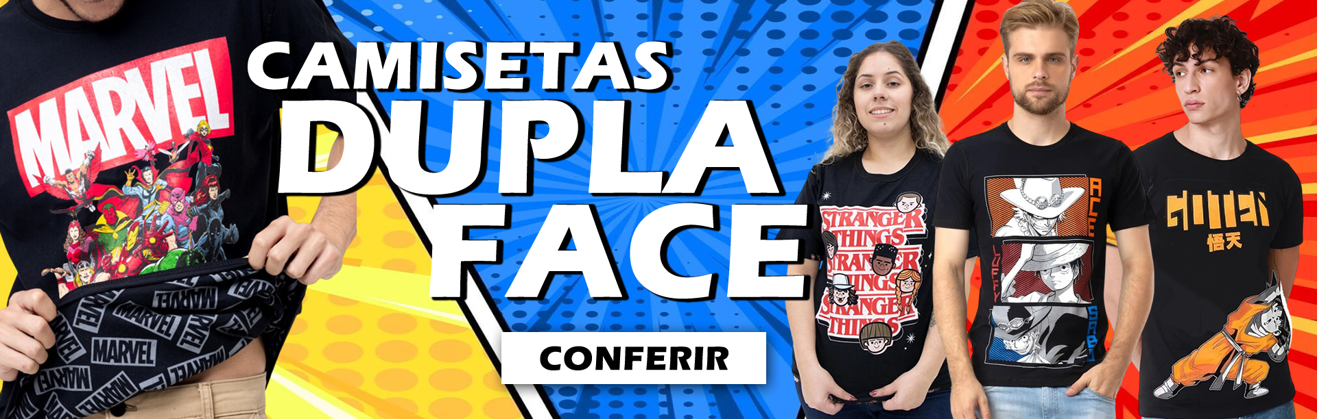 Camisetas Dupla Face