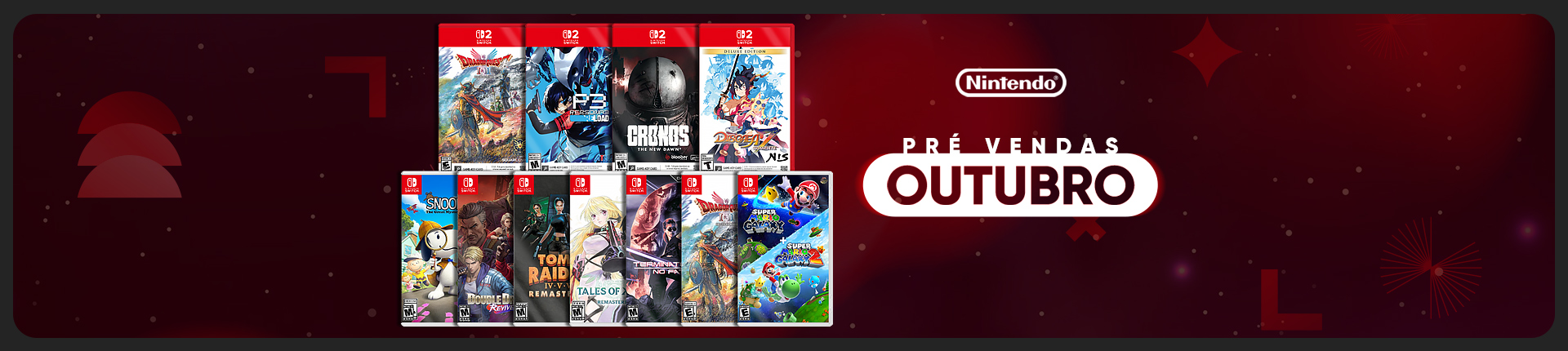 Full Banner Outubro 2025 Nintendo