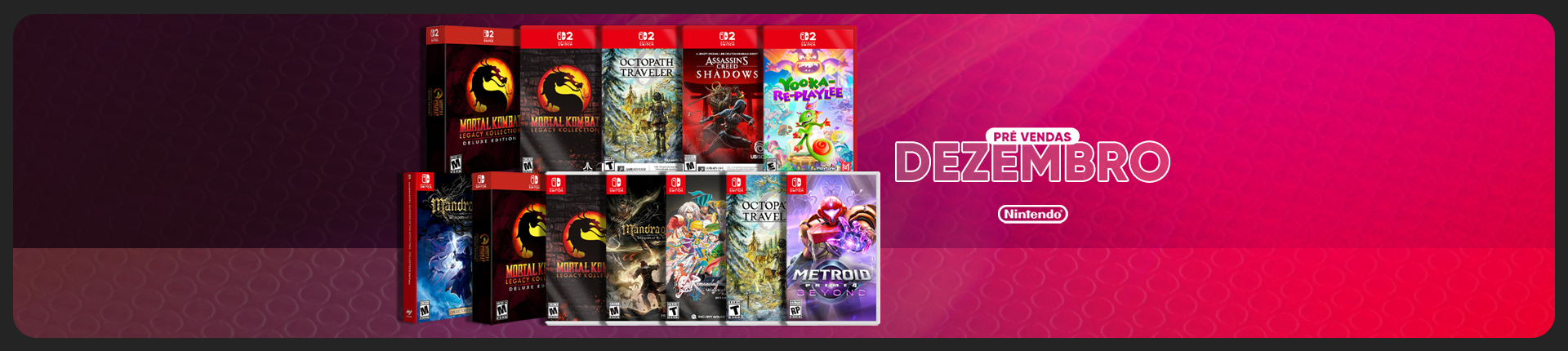 Full Banner Dezembro 25 Nintendo