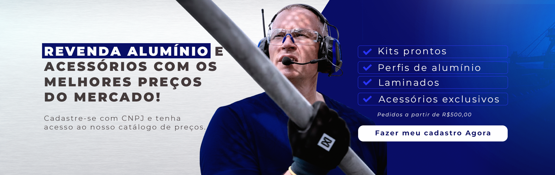 Revenda alumínio